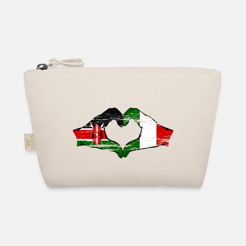 Kenya Italie mains forme de coeur utilisé Trousse biologique