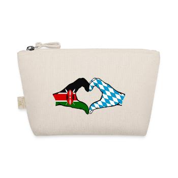 Kenya Bavière mains forme de coeur - Trousse biologique - nature - Devant