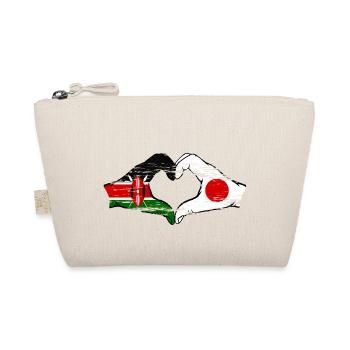 Kenya Japon Mains Coeur Forme Utilisé - Trousse biologique - nature - Devant
