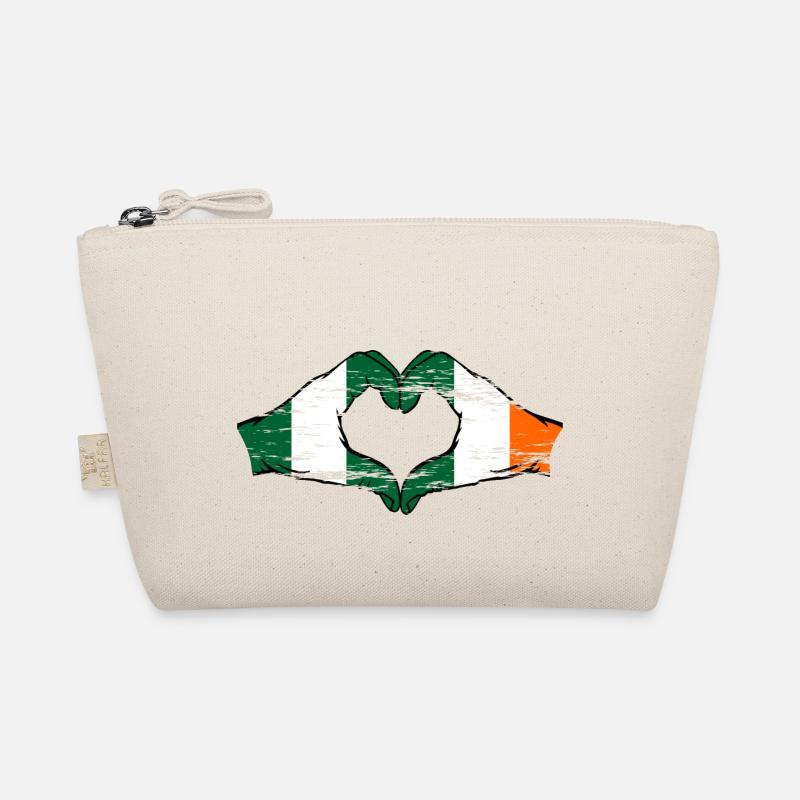 Drapeau du Nigeria Irlande forme de coeur utilisé Trousse biologique
