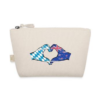 Bavière, Nouvelle-Zélande, drapeau, aiguilles, forme de coeur utilisé - Trousse biologique - nature - Devant