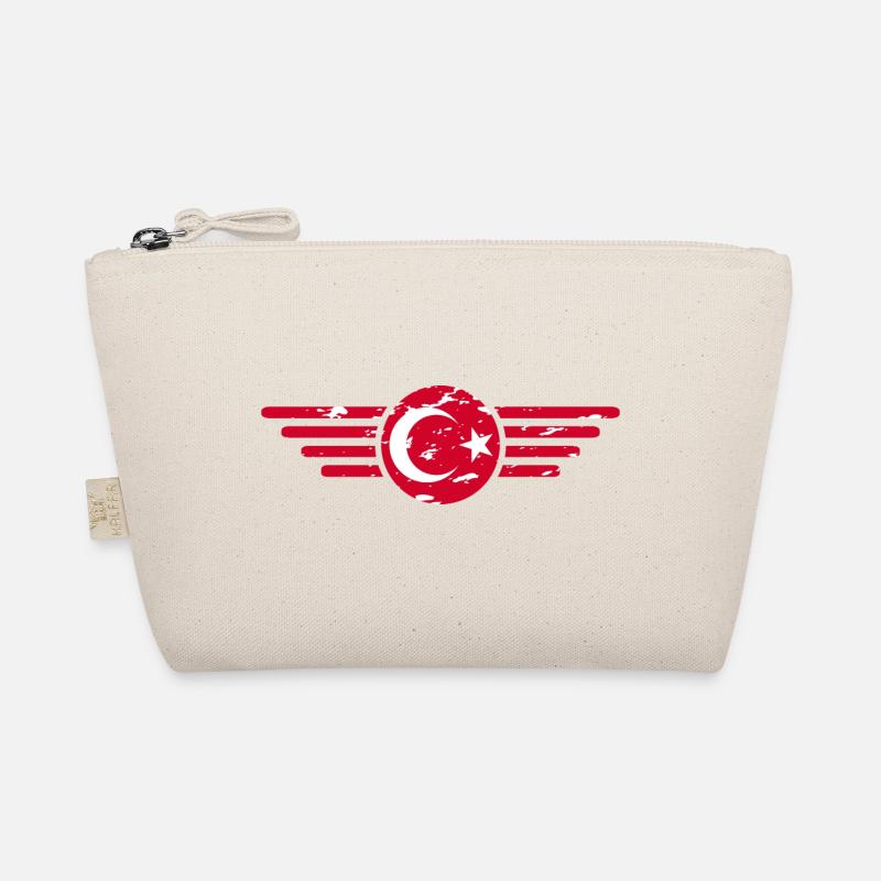 J’aime la dinde, T-shirt design de style élégance Trousse biologique