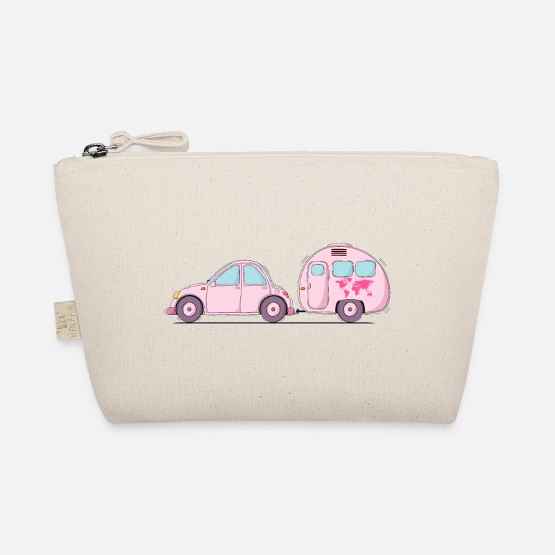 Car with caravan Rosa Organic Pouch