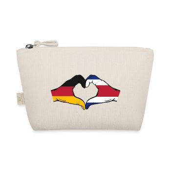 Allemagne Costa Rica Drapeau Mains Coeur Forme - Trousse biologique - nature - Devant