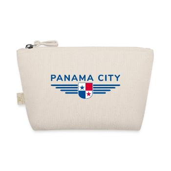 Panama City T-Shirt Design - Bio-Täschchen - Natur - Vorne