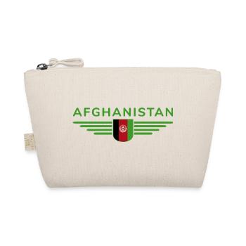 Afghanistan Design – Pride and Culture - Organic Pouch - nature - Front