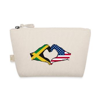 Jamaïque États-Unis Mains Forme de coeur - Trousse biologique - nature - Devant