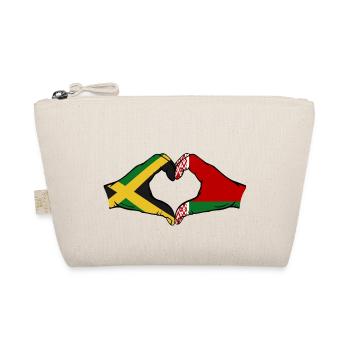 Jamaïque Biélorussie Mains Forme de coeur - Trousse biologique - nature - Devant