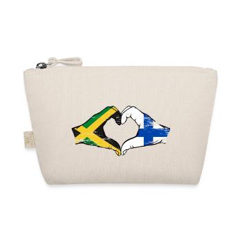 Jamaïque Finlande Mains Forme de Coeur Utilisé - Trousse biologique - nature - Devant