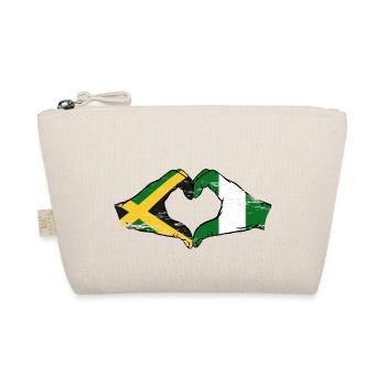 Jamaïque Nigeria Mains Forme de coeur Utilisé - Trousse biologique - nature - Devant