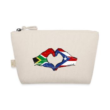 Afrique du Sud Porto Rico Mains Forme Coeur Utilisé - Trousse biologique - nature - Devant