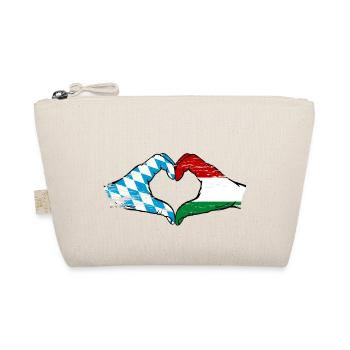 Bavière, Hongrie, Drapeau, Aiguilles, Forme de coeur Utilisé - Trousse biologique - nature - Devant