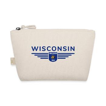 Wisconsin Fan Shirt – Nature & Pride - Organic Pouch - nature - Front