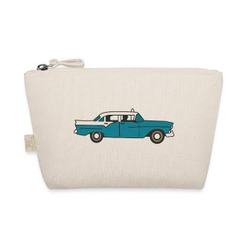 Vintage Cuban Car - Organic Pouch - nature - Front