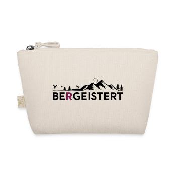 Bergeistert motif, gift for hikers, mountains - Organic Pouch - nature - Front