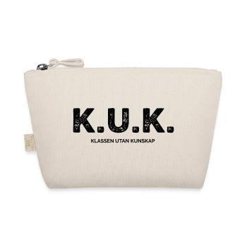 Class Shirts K.U.K. The Class Without Knowledge - Organic Pouch - nature - Front