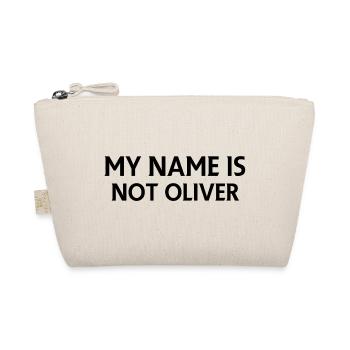 Mein Name ist nicht Oliver - Bio-Täschchen - Natur - Vorne