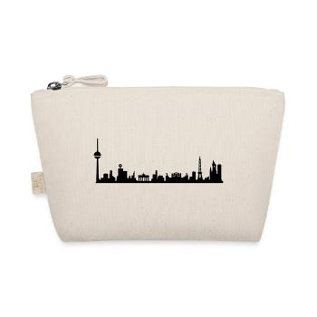 BERLIN SKYLINE  - Bio-Täschchen - Natur - Vorne