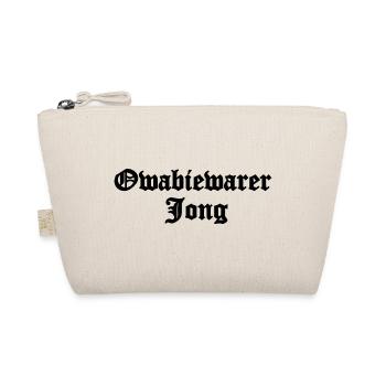 Gothic Water Tong Font - Owabiewarer Jong - Organic Pouch - nature - Front
