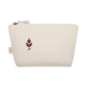 Elegant Feminine Lifestyle, Gentle - Organic Pouch - nature - Front