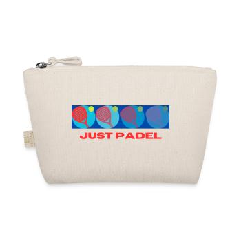 Just Padel ausblenden - Bio-Täschchen - Natur - Vorne