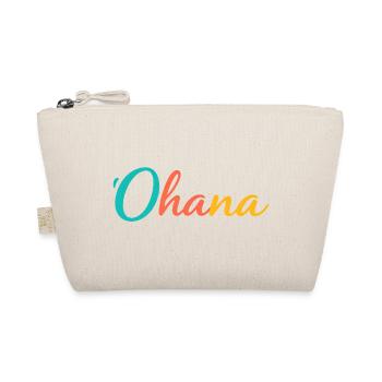 'Ohana Hawaii Shirt - Bio-Täschchen - Natur - Vorne