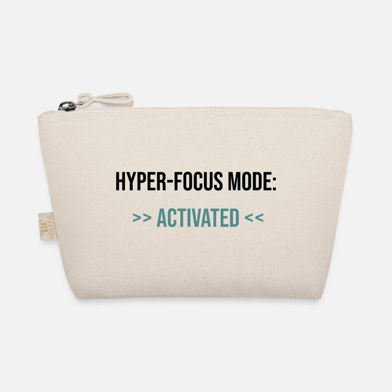 Hyper-Focus Mode: Activated - Statement Bio-Täschchen