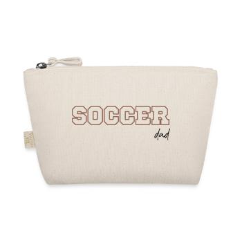 Fussball Papa - Bio-Täschchen - Natur - Vorne