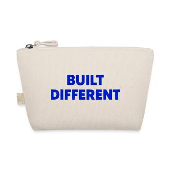Built Different Motivation Style - Bio-Täschchen - Natur - Vorne