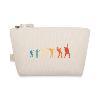Evolution Rock Music Rock Guitarist - Organic Pouch - nature - Front