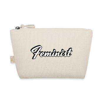 Feminist  - Organic Pouch - nature - Front