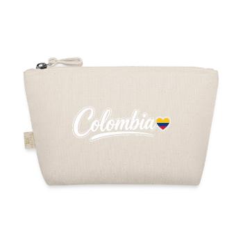 Scénario colombien avec cœur de drapeau Patriotique - Trousse biologique - nature - Devant