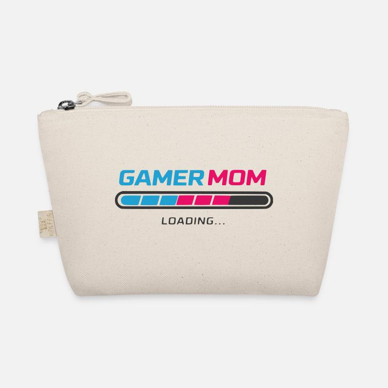 Gamer Mom Loading Bar Organic Pouch