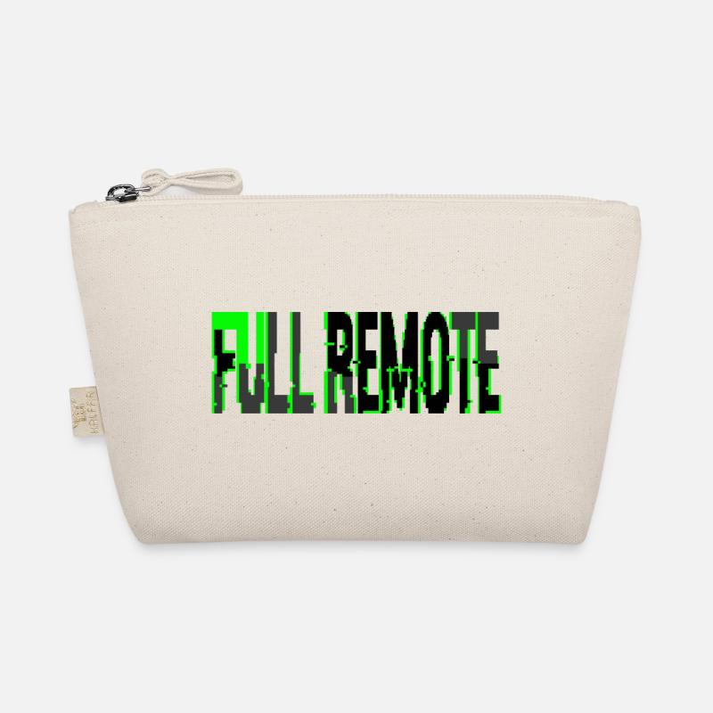 Telearbeit Total Style Glitch Informatique Bio-Täschchen