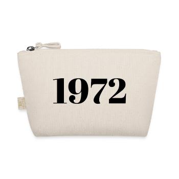 1972 Vintage 1972 Retro 1972 Anniversary 1972 - Organic Pouch - nature - Front