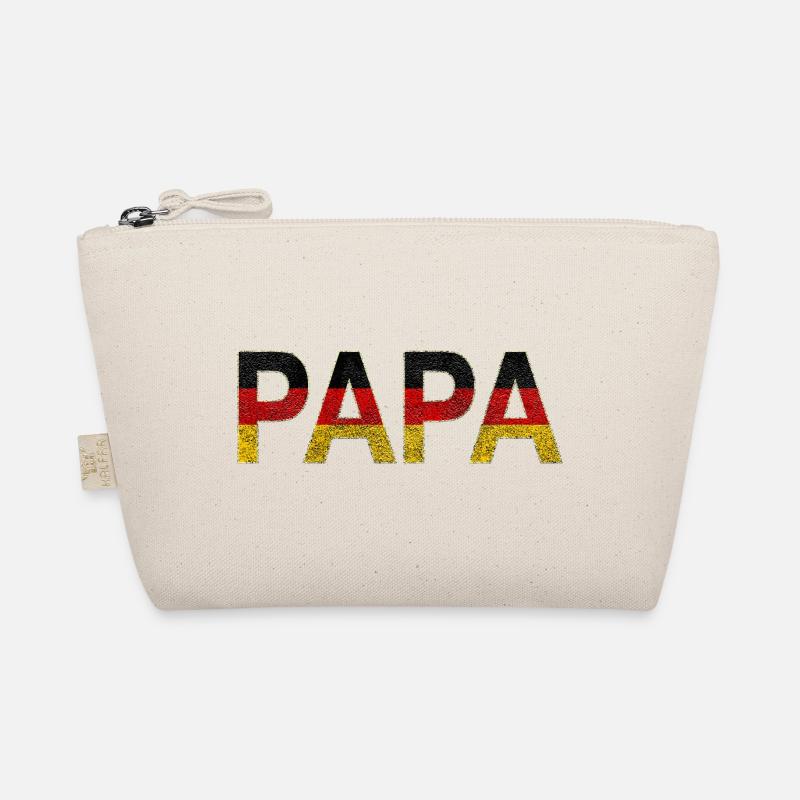 Papa en Texture de drapeau allemand Trousse biologique