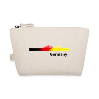 Art au pinceau du drapeau allemand - Trousse biologique - nature - Devant
