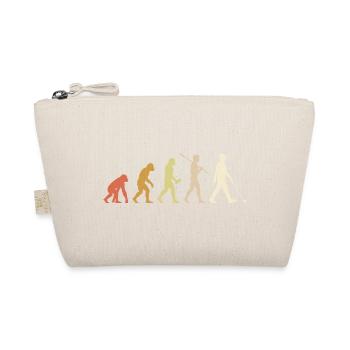 Hockey Evolution Lustiges Eishockeyspieler-Geschenk - Bio-Täschchen - Natur - Vorne