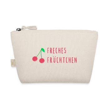 Freches Früchtchen - Bio-Täschchen - Natur - Vorne
