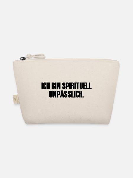 Spirituell unpässlich! - Bio-Täschchen - Natur
