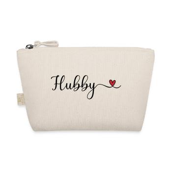 Hubby Heart - Bio-Täschchen - Natur - Vorne