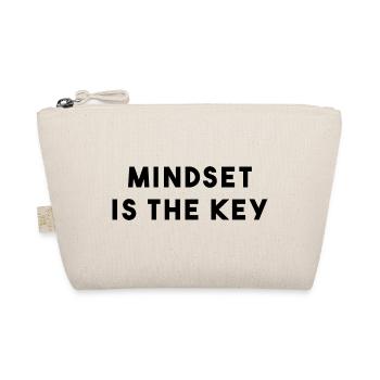 Mindset Key - Bio-Täschchen - Natur - Vorne