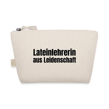 Lateinlehrerin aus Leidenschaft Latein Geschenk - Bio-Täschchen - Natur - Vorne