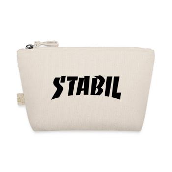STABIL - SKATE - Bio-Täschchen - Natur - Vorne