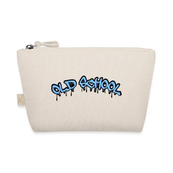 Old School Graffiti Stil - Bio-Täschchen - Natur - Vorne