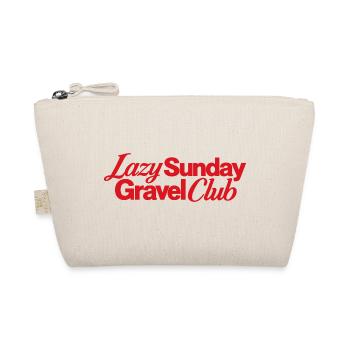 Lazy Sunday Gravel Club Logo - Bio-Täschchen - Natur - Vorne