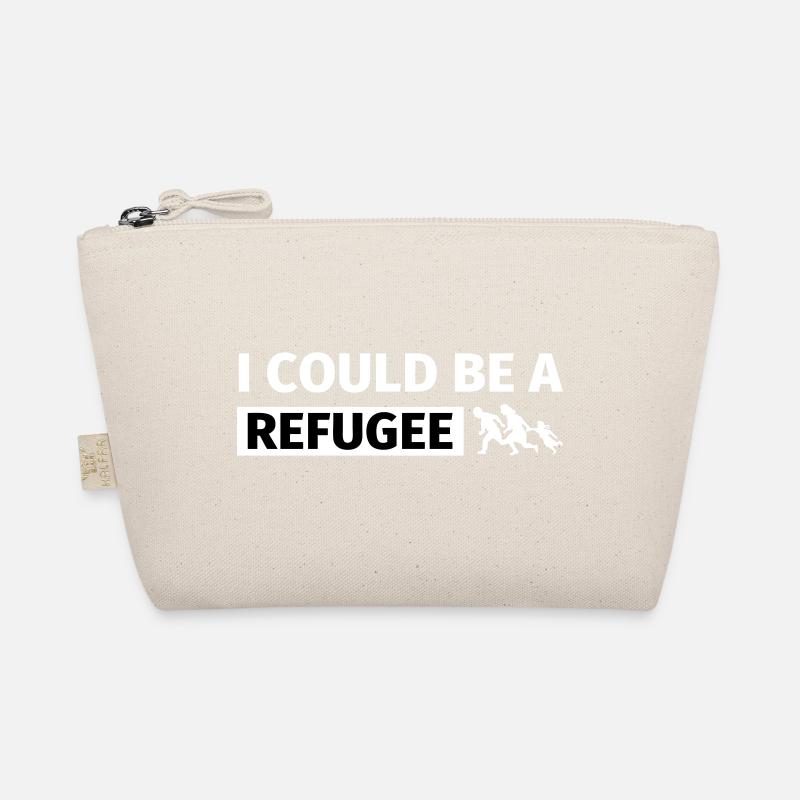 I could be a refugee Bio-Täschchen