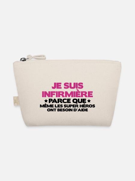 je suis infirmière - Trousse biologique - nature