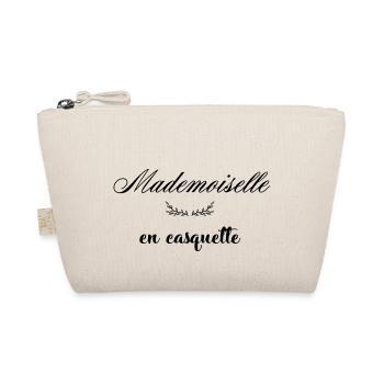MADEMOISELLE EN CASQUETTE - Trousse biologique - nature - Devant