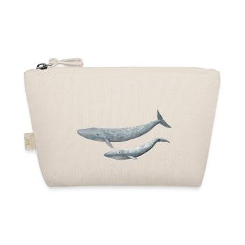 Blue Whale - Blue Whale - Baleine bleue - Bio-Täschchen - Natur - Vorne